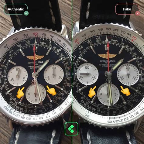 fake breitling watches how to tell|copy breitling colt chronograph watch.